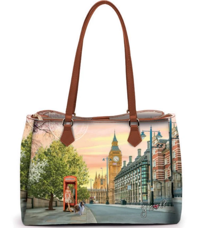 Ynot BFF London 3 Compartment Shopper 1 Ynot BFF London 3 Compartment Shopper