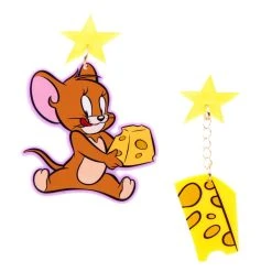 Irregular Choice Tom And Jerry All For Me Earrings