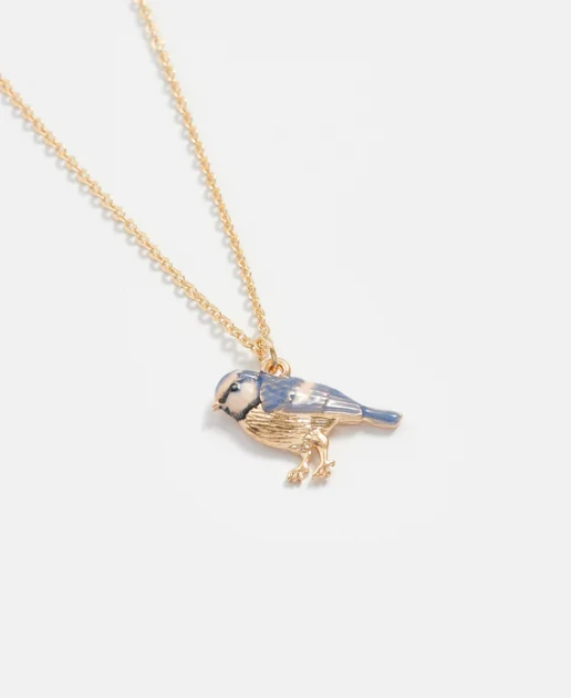 Fable England Blue Tit Short Necklace Fable England Blue Tit Short Necklace -Fable England shop BlueTitNL1