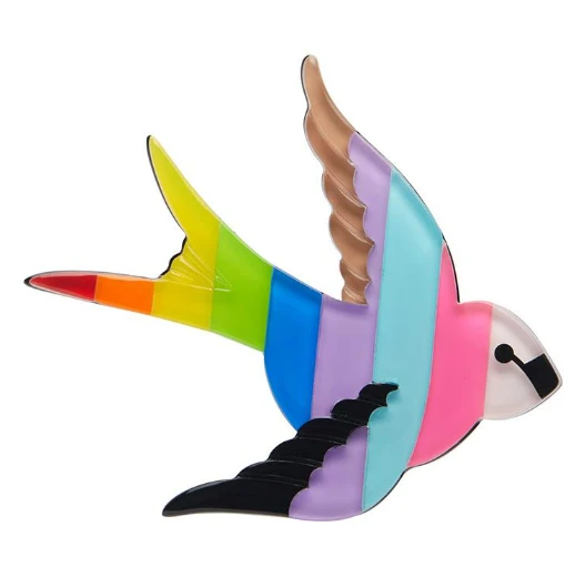 Erstwilder Pride and Joy Bluebird of Happiness For All Brooch Erstwilder Pride And Joy Bluebird Of Happiness For All Brooch -Fable England shop Bluebird1