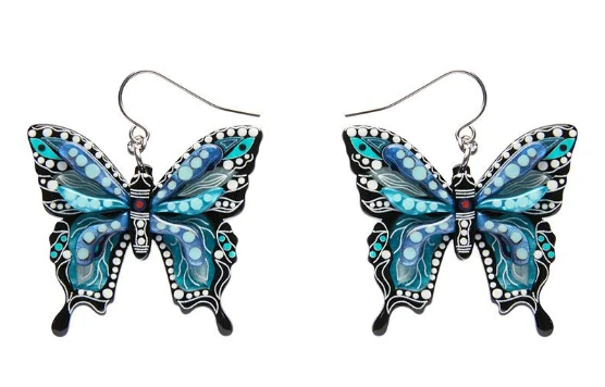 Erstwilder Melanie Hava Butterfly Gunggamburra Earrings 1 Erstwilder Melanie Hava Butterfly Gunggamburra Earrings
