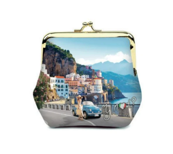 Ynot Amalfi Coast Clip Coin Purse Ynot Amalfi Coast Clip Coin Purse -Fable England shop ClipCoinPurse