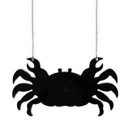 Erstwilder Melanie Hava Crab Gadambal Necklace 4 Erstwilder Melanie Hava Crab Gadambal Necklace -Fable England shop CrabNL5
