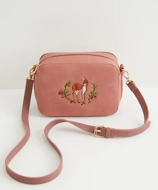 Fable England Fawn Embroidered Camera Bag 2 Fable England Fawn Embroidered Camera Bag - Image 2