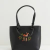 Fable England Fawn Embroidered Tote