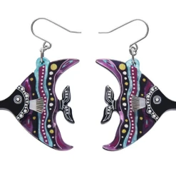 Erstwilder Melanie Hava Fish Guya Earrings