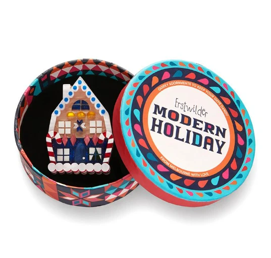 Erstwilder Modern Holiday Holiday Home Brooch Erstwilder Modern Holiday Holiday Home Brooch -Fable England shop HolidayHome3 3b8f3f97 5666 4b56 a201 caea2ec2d723
