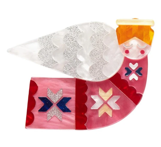 Erstwilder Modern Holiday Holy Herald Brooch Erstwilder Modern Holiday Holy Herald Brooch -Fable England shop HolyHerald1