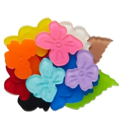 Erstwilder Pride And Joy Rainbow Heartfelt Hydrangea Brooch