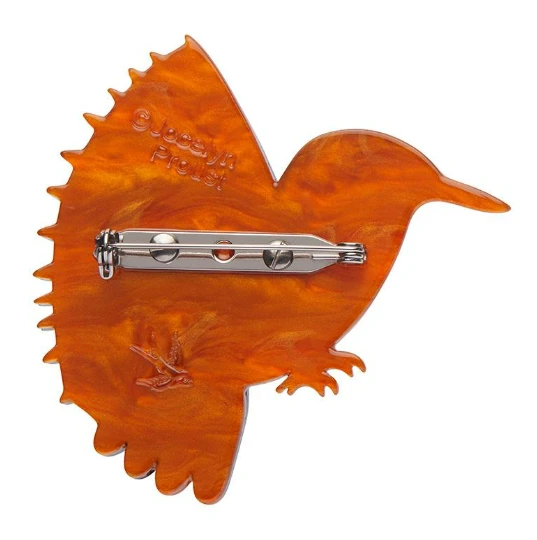 Erstwilder Jocelyn Proust Kyrie Kingfisher Brooch 3 Erstwilder Jocelyn Proust Kyrie Kingfisher Brooch - Image 3