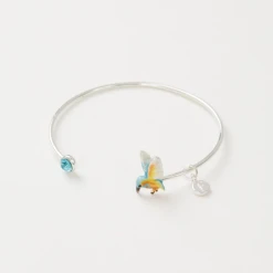Fable England Kingfisher Bangle