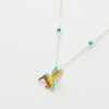 Fable England Kingfisher Short Necklace