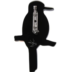 Erstwilder Melanie Hava Kookaburra Gunggaga Brooch -Fable England shop Kookaburra3