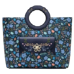 Vendula Piggy Bank Large Cutout Handle Tote