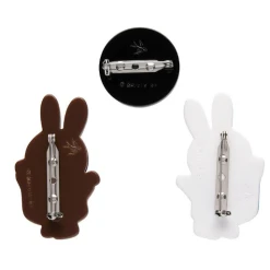 Erstwilder Miffy And Melanie Mini Brooch Set -Fable England shop MiffyMelanie3