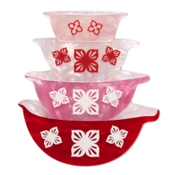 Erstwilder Vintage Kitchen Nannas Prized Flower Bowls Brooch