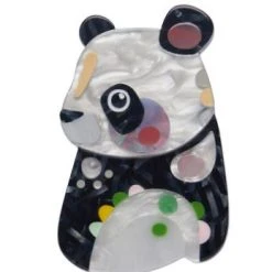 Erstwilder Pete Cromer Wildlife The Patient Panda Brooch