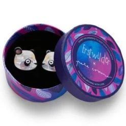 Erstwilder Pete Cromer Wildlife The Patient Panda Earrings -Fable England shop PatientPanda3 d3c81f00 3efd 417a a5a2 e01f2c9e40d1