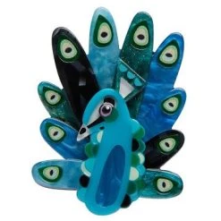 Erstwilder Pete Cromer Wildlife The Picturesque Peacock Brooch