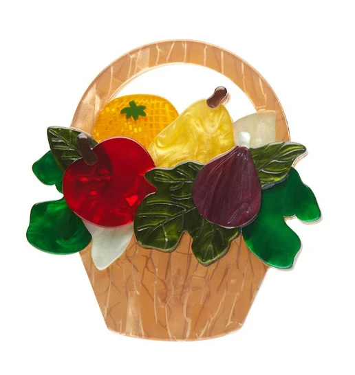 Erstwilder Botanical Fruit Picnic Party Starter Brooch