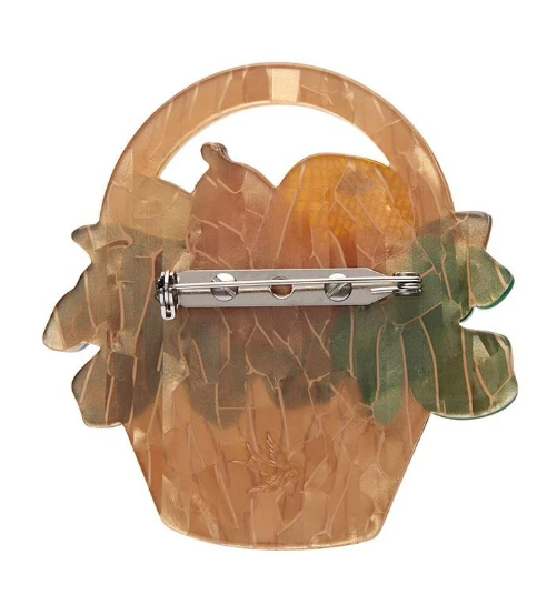 Erstwilder Botanical Fruit Picnic Party Starter Brooch - Image 3