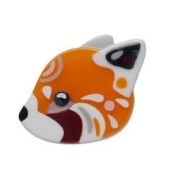 Erstwilder Pete Cromer Wildlife The Rakish Red Panda Ring -Fable England shop RakishRed4