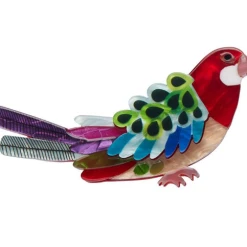 Erstwilder Jocelyn Proust Rosie Rosella Brooch