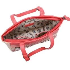 Vendula Vinyl Shopper Bag -Fable England shop Shopper4 aa76ad90 a433 4155 8201 6761f4481ebe