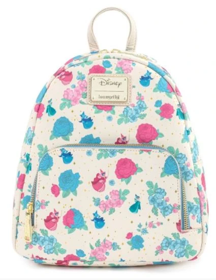 Loungefly Sleeping Beauty ... Fairy Godmothers Mini Backpack 1 Loungefly Sleeping Beauty ... Fairy Godmothers Mini Backpack