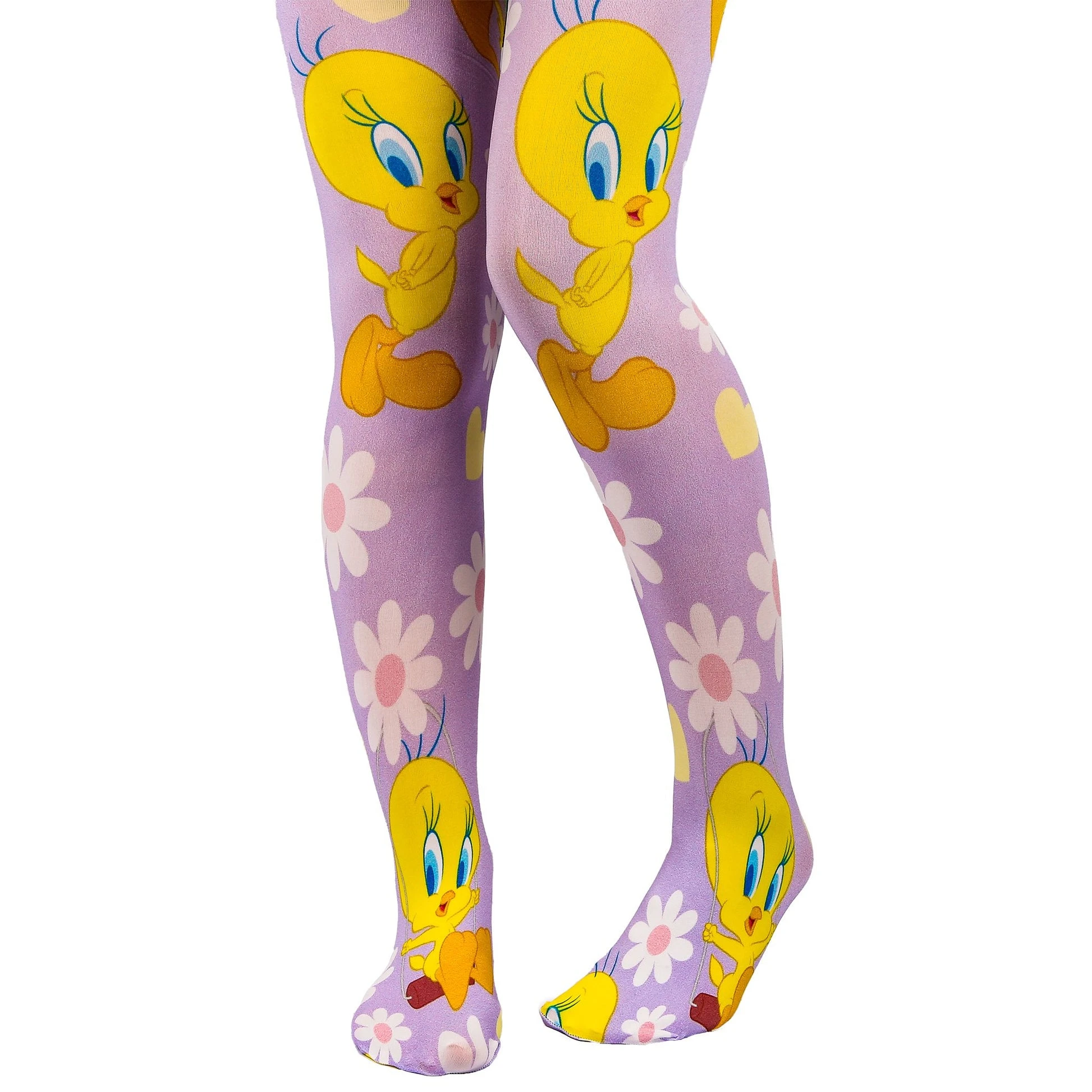 Irregular Choice Looney Tunes Trusty Tweety Tights Irregular Choice Looney Tunes Trusty Tweety Tights -Fable England shop TrustyTweetyTights2