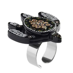 Erstwilder Melanie Hava Turtle Bungadu Ring -Fable England shop Turtle5