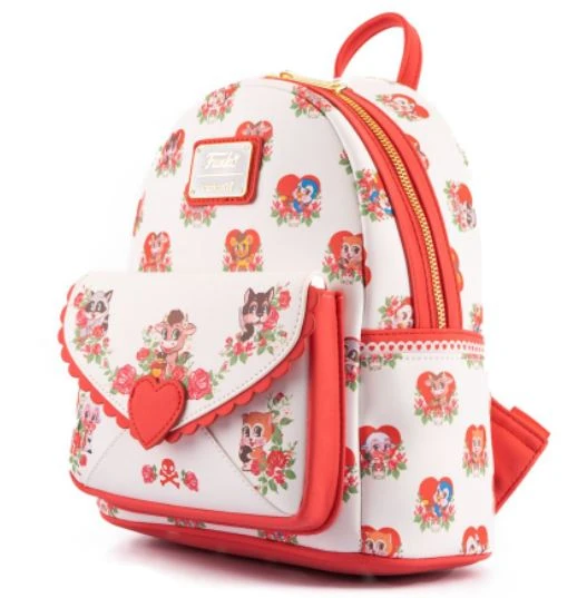 Loungefly Villainous Valentines Mini Backpack 5 Loungefly Villainous Valentines Mini Backpack - Image 5