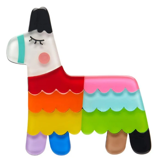 Erstwilder Pride and Joy Viva Pride Pinata Brooch Erstwilder Pride And Joy Viva Pride Pinata Brooch -Fable England shop VivaPinata1