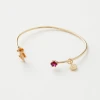 Fable England Enamel Vole Bangle
