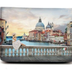 Ynot Romantic Venice Zip Flap Wallet