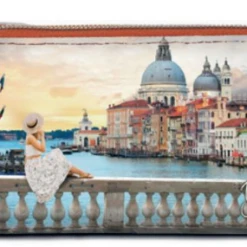 Ynot Romantic Venice Zip Wallet